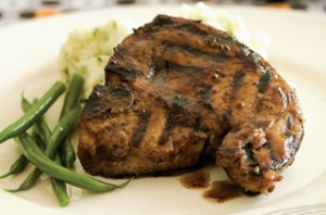 Recipe Pork chops in an Asian inspired sweet marinade