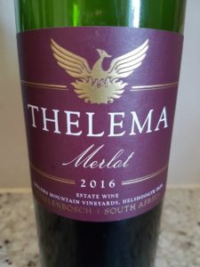 Thelema Merlot 2016