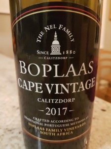 Boplaas Cape Vintage 2017 Boplaas Cape Vintage 2017