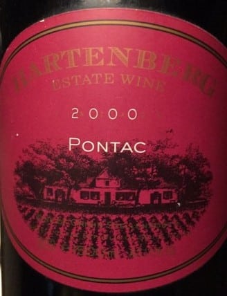 Du Toitskloof Cellar Vin Rouge 2019, Pinotage