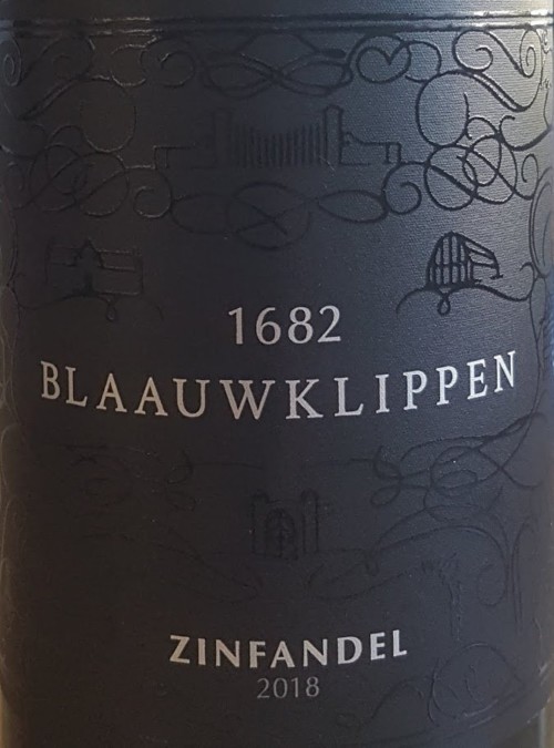Blaauwklippen Zinfandel 2018 winemag